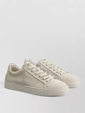 Tod's reversed leather sneakers round toe sole