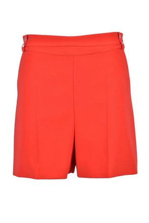 Patrizia Pepe High-Waisted Shorts - Red