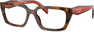 Prada Glasses, female, Brown, Size: 55 MM Optical Frame