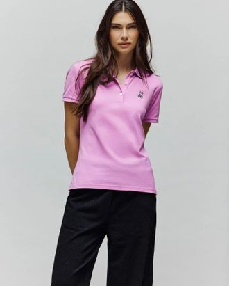 Psycho Bunny WoMens Pique Polo 508 ORCHID / XS