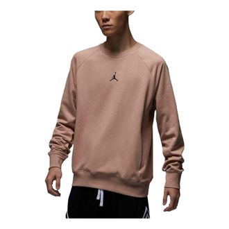 Nike Jordan Air Jordan DRI-FIT Logo Fleece Pullover Light Brown DV1287-201