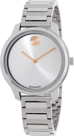 Movado Bold Quartz Silver Dial Ladies Watch 3601316