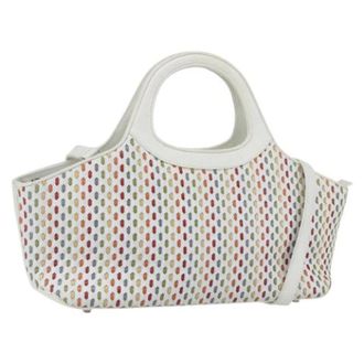 Ferragamo Pre-owned Handbags, female, White, Size: ONE SIZE Pre-owned Handbag