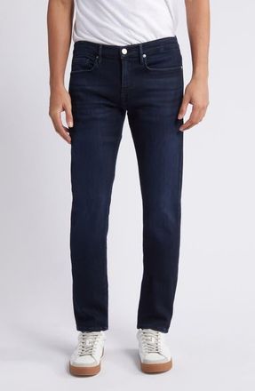 Frame Denim LHomme Slim Superstretch Jeans in Onyx Indigo at Nordstrom, Size 32