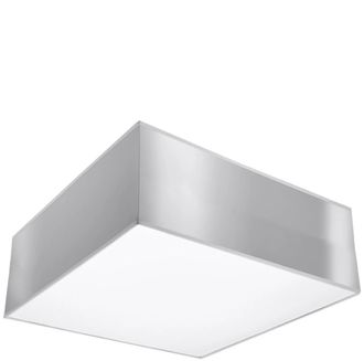 Sollux Lighting Design Deckenlampe Horus &oslash; 25cm, Grau