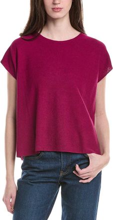 Eileen Fisher Eileen Fisher Boxy Linen-Blend Sweater