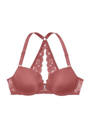 Lascana Schalen-BH LASCANA Premium Dessous, Damen, Gr. 70, Cup B, rosa (dusty, rose), Spitze, Obermaterial: 85% Polyamid (TACTEL), 15% Elasthan (LYCRA), BHs S