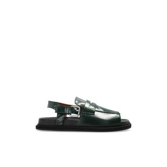 Marni Hombre, Zapatos, Verde, Talla: 44 EU