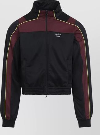 Martine Rose shrunken tech jacket contrast trim design