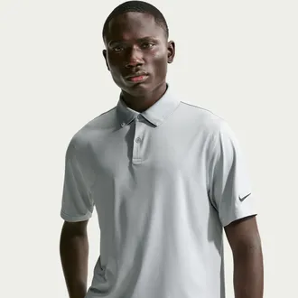 Nike Mens Velocity Dri-FIT Golf Polo in Grey | IQ6689-012