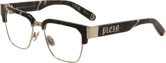 Philipp Plein Philipp Plein Mens 53 mm Black Opticals