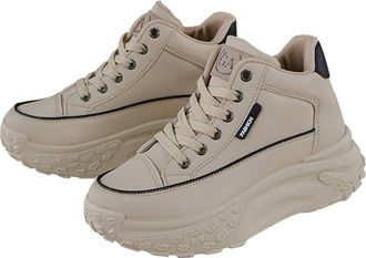 Generic Women Chunky Sole Top Sneakers Chunky Sneakers for Women Casual Walking Shoes Anti with Thick Sole Breathable Fashion Running Trainers Womens Casual H