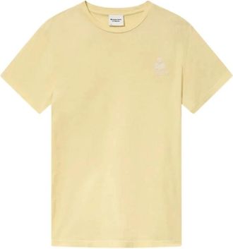 Isabel Marant Aby Tee - Dames - T-shirts - Geel - XS - Katoen - Tops