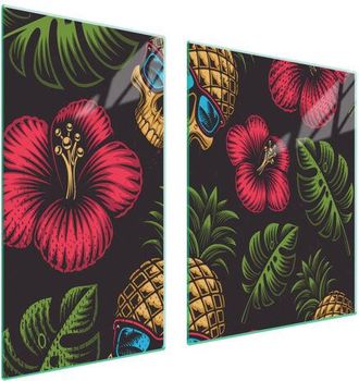 OEM Placa Protectora De Vidrio Para Estufa 90x52 Pi&ntilde;a