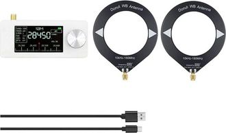 OEM Radio De Banda Completa Si4732 Con Antena De Bucle De 10 Khz A 180 Mhz, Receptor Am/fm Port&aacute;til Lsb, Interfaz Usb Y Sma