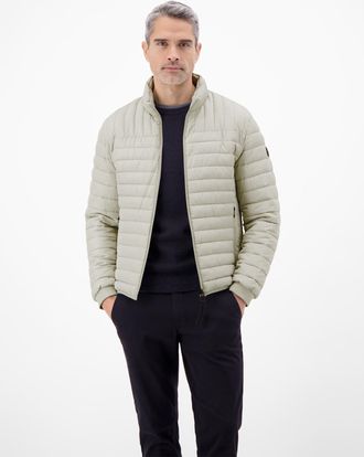 Lerros Steppjacke LERROS Steppjacke, wind- und wasserabweisend, gef&uuml;ttert, Herren, Gr. XXL, pearl grau, 100% Polyester, Jacken Steppjacke