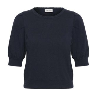 Part Two Truien - Dames - Ronde hals truien - Blauw - 2XL - Truien & Vesten