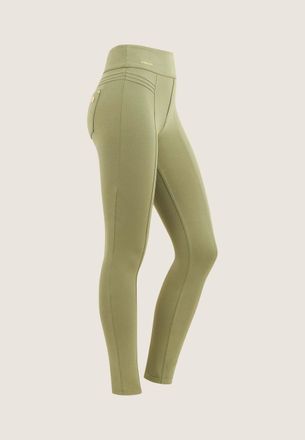 Freddy Leggings FREDDY Leggings NOWY1MF408ORG, Damen, Gr. XL, EURO, gr&uuml;n (oil gr&uuml;n), Obermaterial: 81% Baumwolle CO. 19% Elasthan EL., Hosen Leggings