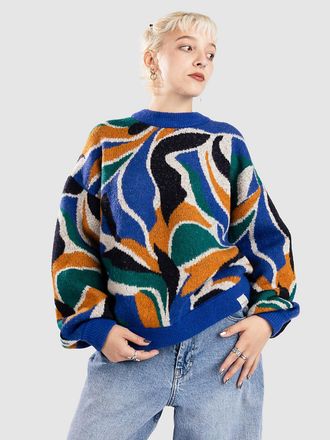 Iriedaily Boxy Fluff Knit Jersey de Punto azul