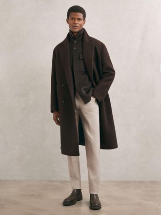 Reiss Stone Slim-fit Five-pocket Trousers, 30