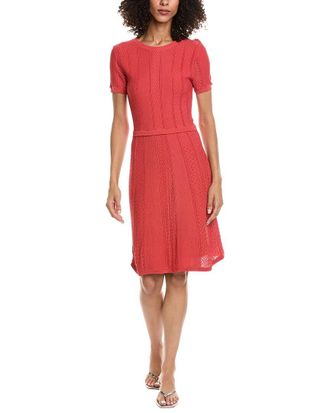 The Kooples Romantic Net Stitches Mini Dress