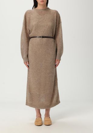 Brunello Cucinelli Abito Brunello Cucinelli in maglia di misto lana