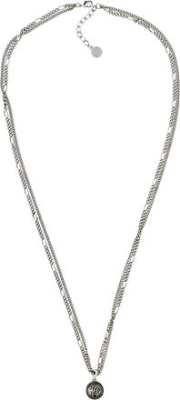 Roberto Cavalli Collana a catena multifilo - Argento