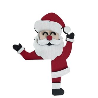 OEM Adorno Navide&ntilde;o De Metal Para Puerta, Mu&ntilde;eco De Nieve - 6