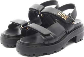 Dior 2020s Dioract platform sandals - Black