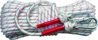 OEM Cuerda Auxiliar Para Rappel Y Escalada En Exteriores/con N&uacute;cleo De Alambre De Acero Y Mosquetones/cuerda De Seguridad De Alta Resistencia, Cuerda De R
