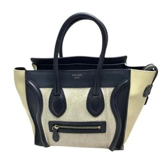 Celine unisex, Pre-owned, Beige, Maat: ONE Size Leer