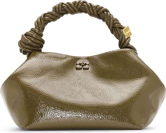 Ganni small Bou cross body bag - women - Recycled Leather/Polyurethane/Polyester - One Size - Green