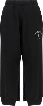 Maison Margiela Broeken, Dames, Zwart, XS, Katoen, Sportbroek