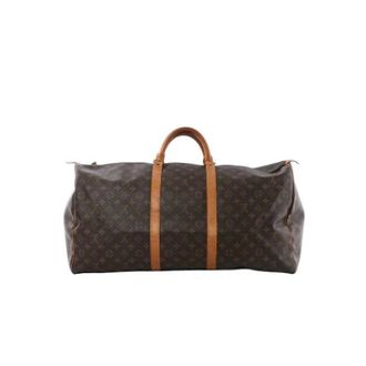 Louis Vuitton Pre-owned Weekend Bags, male, Brown, Size: ONE SIZE Pre-owned Keepall 60