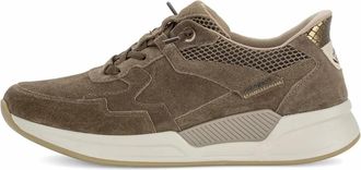Gabor Rollingsoft Sneaker - Dames - Schoenen - Bruin - Maat: 40 1/2 EU Leer