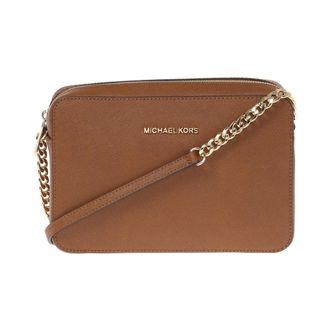 Michael Kors Cross Body Bags, female, Brown, Size: ONE SIZE Jet Set Travel Shoulder Bag
