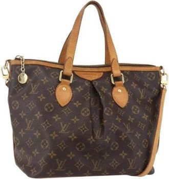 Louis Vuitton Pre-owned Vintage Canvas Handtas - Dames - Vintage Handtas - Bruin - ONE Size - Vintage