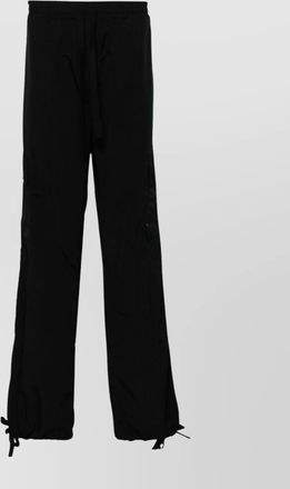 Msgm adjustable waist trousers featuring pockets