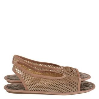 Ferragamo Anio Mesh Slingback Sandals, Size 7 C