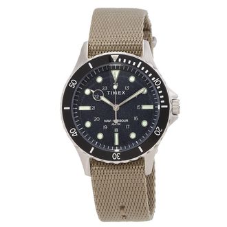 Timex Navi XL Quartz Black Dial Mens Watch TW2U90000