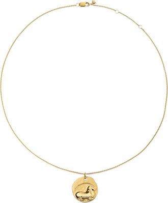 Monica Vinader Collana Zodiac Aries - Oro