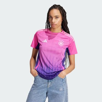 adidas adidas Performance Womens Germany 24 Away Jersey - Pink - Size X-Small