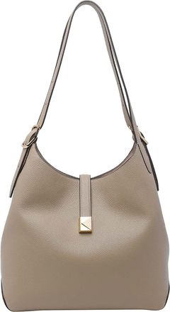 Kate Spade New York Timeless Taupe Large Deco Shoulder Bag