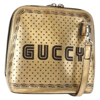 Gucci Clutch in pelle Pre-owned - - Pre-owned - Donna - Giallo - ONE SIZE