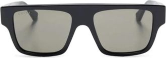 Gucci Gg 1960S Zonnebril - Heren - Zonnebrillen - Zwart - ONE Size - Nylon - Accessoires
