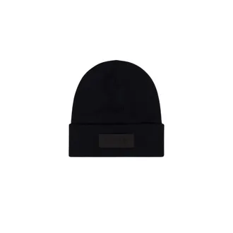 Dondup Technische wollen muts - Heren - Accessoires - Blauw - Maat: ONE Size Wol