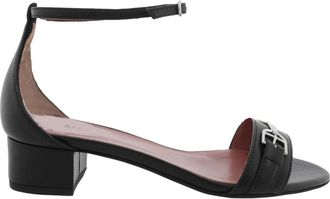 Bally Cloto Horsebit Leather Sandals, Brand Size 35.5 ( US Size 5 )