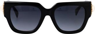 Moschino Stijlvolle zonnebril voor een trendy look - Dames - Zonnebrillen - Zwart - 52 MM - Accessoires