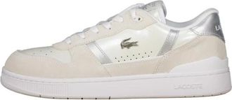 Lacoste Schoenen, Dames, Beige, 39 1/2 EU, Sneakers