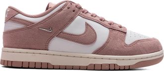 Nike Womens Dunk Low Rose Whisper Gold Mini Swoosh